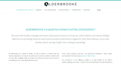 Desktop Screenshot of alderbrookegroup.com